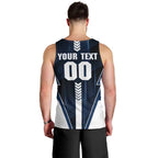 Personalized Geelong Cats Men Tank Top Modern Geometric Sports Graphic Style