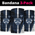 Geelong Cats Neck Gaiter Modern Geometric Sports Graphic Style