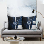 Geelong Cats Pillow Cover Modern Geometric Sports Graphic Style