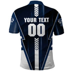 Personalized Geelong Cats Polo Shirt Modern Geometric Sports Graphic Style