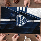 Geelong Cats Puzzle Modern Geometric Sports Graphic Style