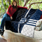 Geelong Cats Quilt Modern Geometric Sports Graphic Style