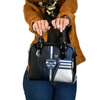 Geelong Cats Shoulder Handbag Modern Geometric Sports Graphic Style