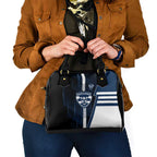 Geelong Cats Shoulder Handbag Modern Geometric Sports Graphic Style