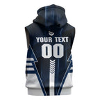 Personalized Geelong Cats Sleeveless Hoodie Modern Geometric Sports Graphic Style