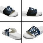 Geelong Cats Slide Sandals Modern Geometric Sports Graphic Style