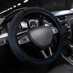 Geelong Cats Steering Wheel Cover Modern Geometric Sports Graphic Style