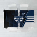Geelong Cats Tablecloth Modern Geometric Sports Graphic Style