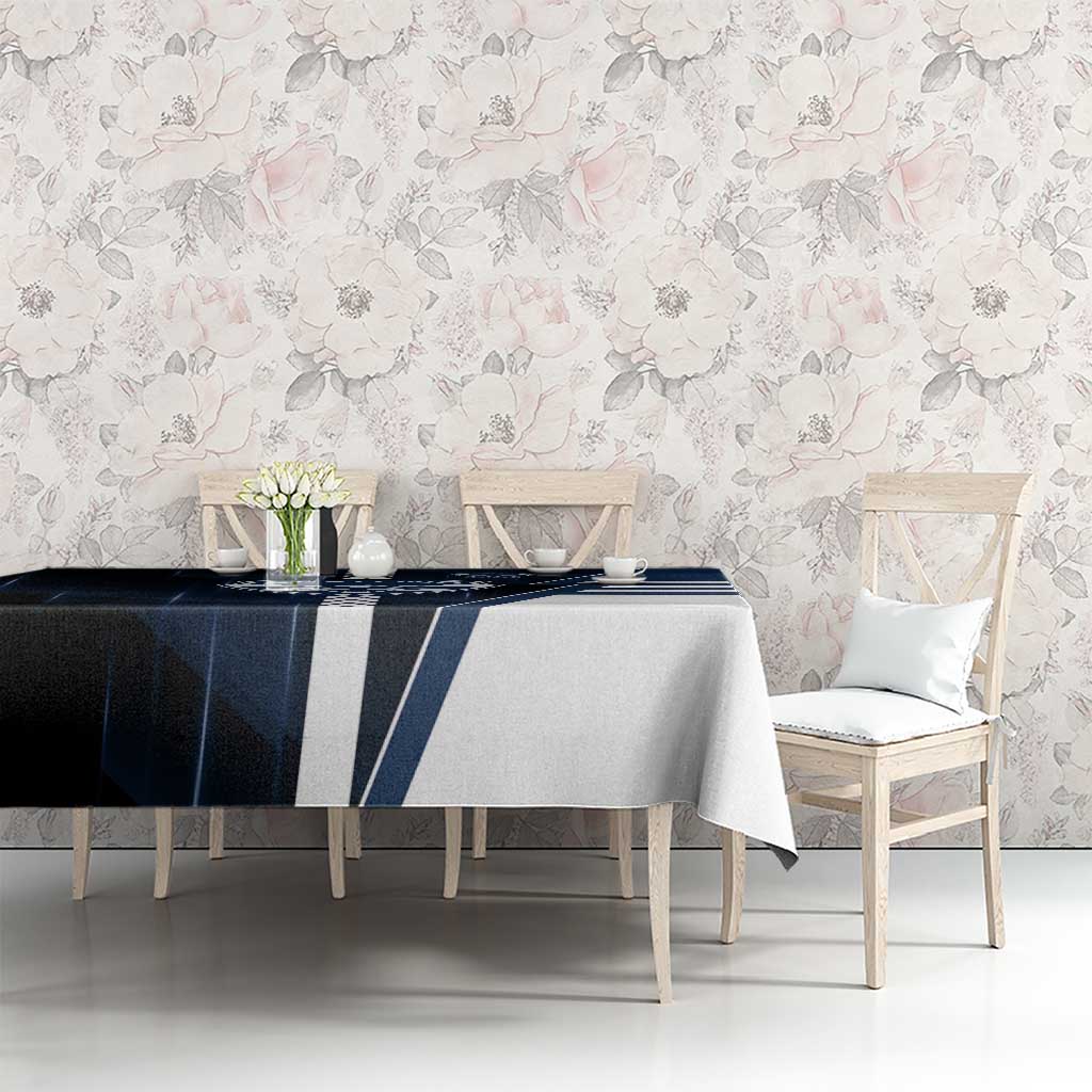 Geelong Cats Tablecloth Modern Geometric Sports Graphic Style