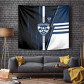 Geelong Cats Tapestry Modern Geometric Sports Graphic Style
