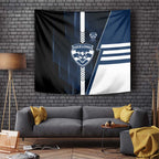 Geelong Cats Tapestry Modern Geometric Sports Graphic Style