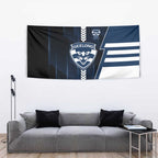 Geelong Cats Tapestry Modern Geometric Sports Graphic Style