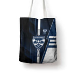 Geelong Cats Tote Bag Modern Geometric Sports Graphic Style
