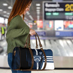 Geelong Cats Travel Bag Modern Geometric Sports Graphic Style
