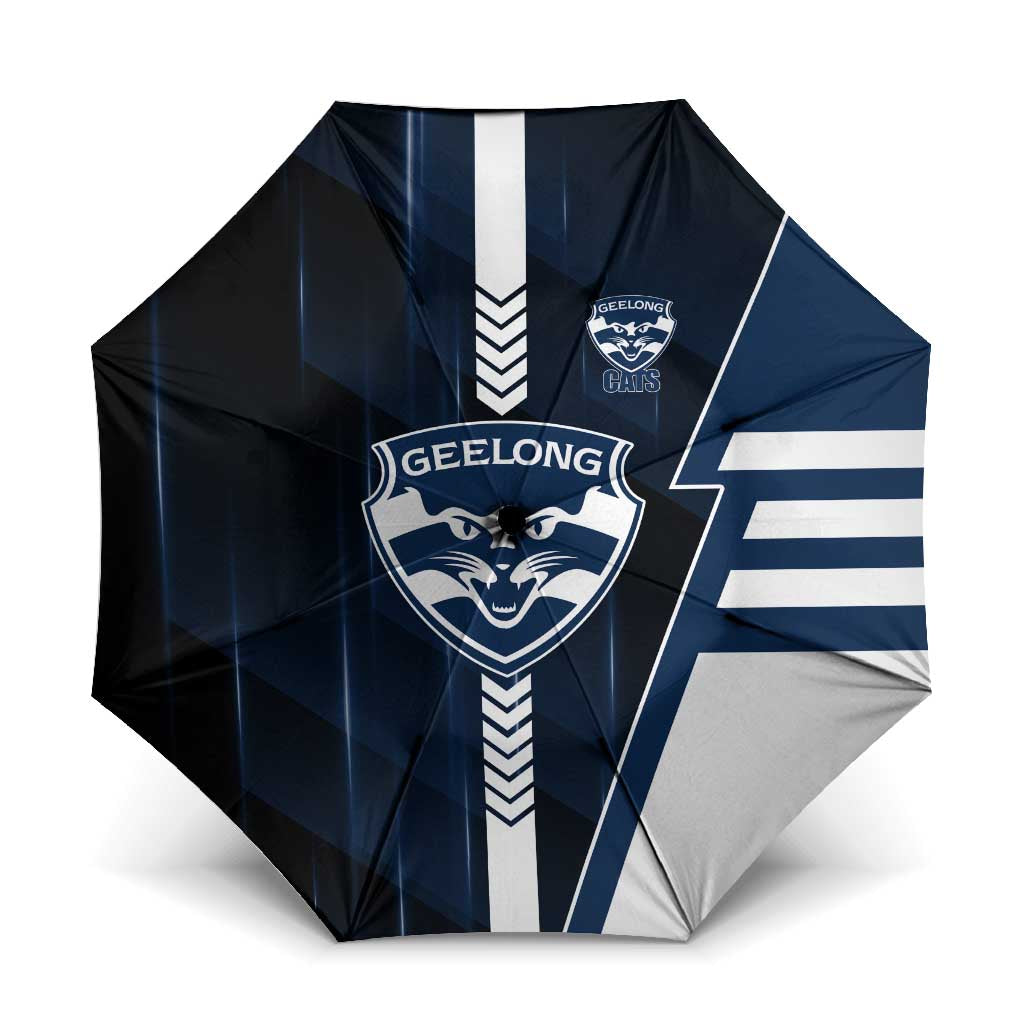 Geelong Cats Umbrella Modern Geometric Sports Graphic Style