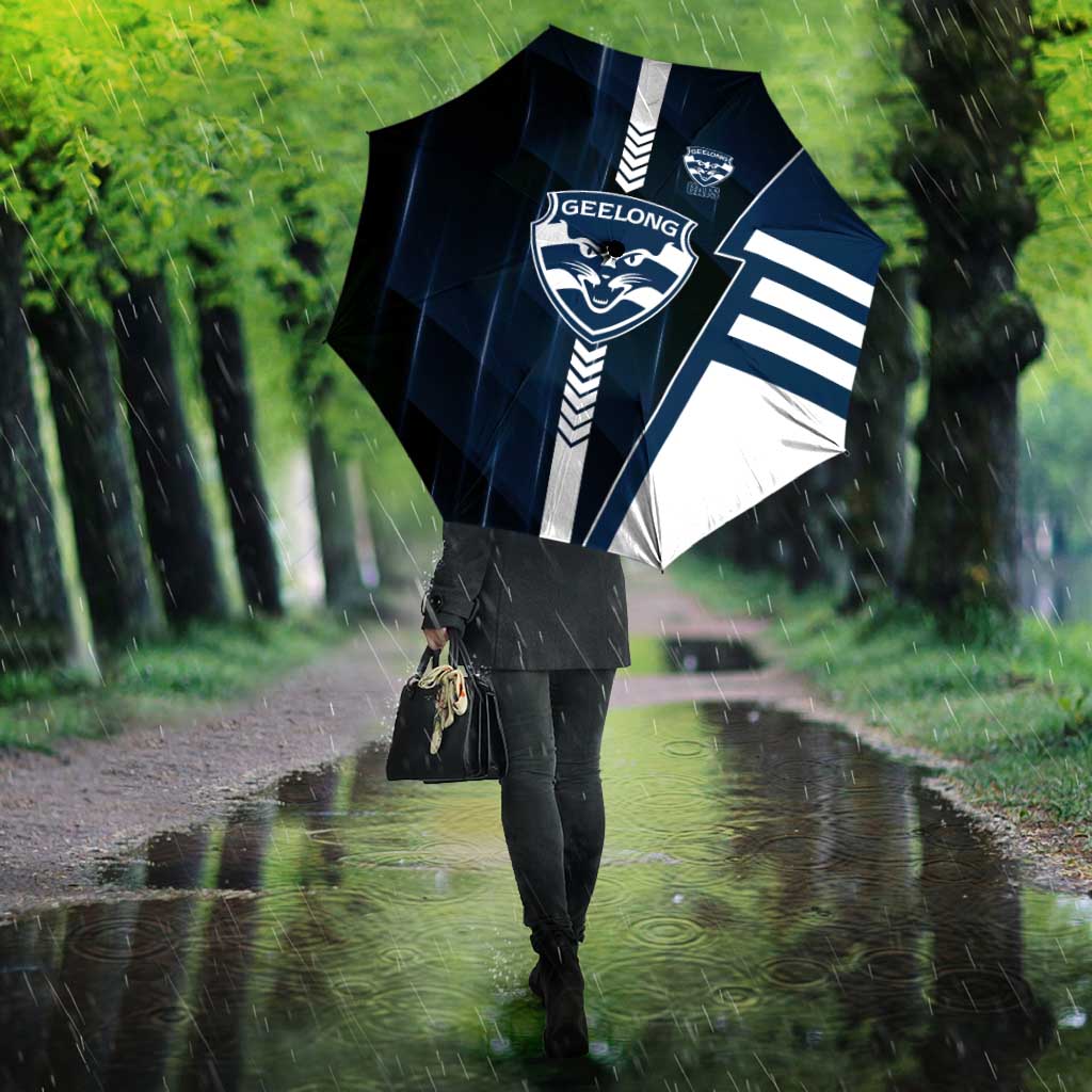 Geelong Cats Umbrella Modern Geometric Sports Graphic Style