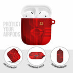 Gold Coast Suns AirPods Case Modern Geometric Sports Graphic Style