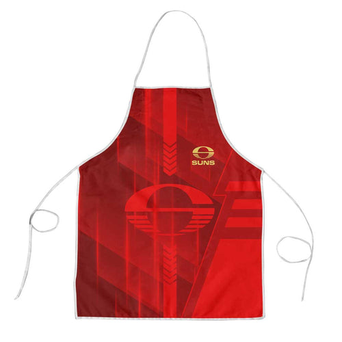 Gold Coast Suns Apron Modern Geometric Sports Graphic Style