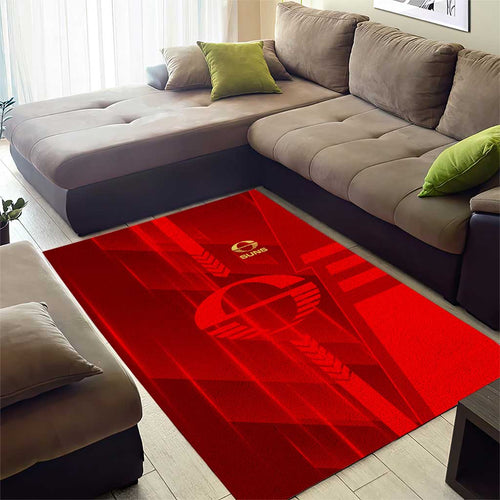 Gold Coast Suns Area Rug Modern Geometric Sports Graphic Style