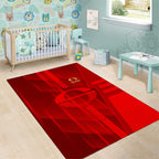 Gold Coast Suns Area Rug Modern Geometric Sports Graphic Style