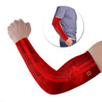 Personalized Gold Coast Suns Arm Sleeves Modern Geometric Sports Graphic Style