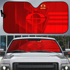 Gold Coast Suns Auto Sun Shade Modern Geometric Sports Graphic Style