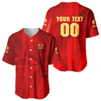 Personalized Gold Coast Suns Baseball Jersey Modern Geometric Sports Graphic Style