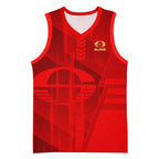 Personalized Gold Coast Suns Basketball Jersey Modern Geometric Sports Graphic Style