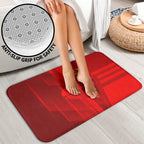 Gold Coast Suns Bathroom Set Modern Geometric Sports Graphic Style