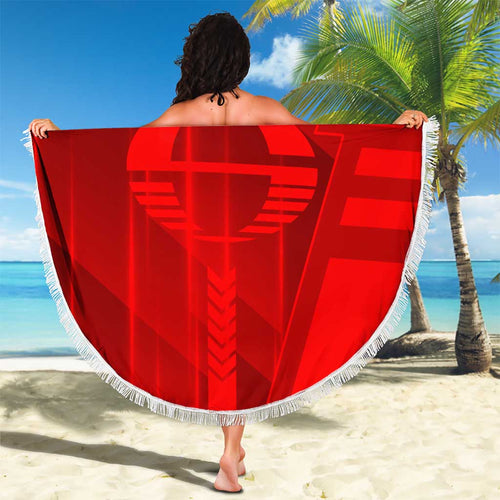 Gold Coast Suns Beach Blanket Modern Geometric Sports Graphic Style