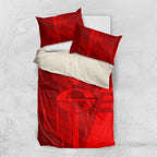 Gold Coast Suns Bedding Set Modern Geometric Sports Graphic Style