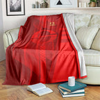 Gold Coast Suns Blanket Modern Geometric Sports Graphic Style
