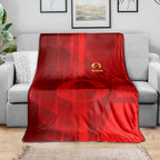 Gold Coast Suns Blanket Modern Geometric Sports Graphic Style