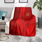 Gold Coast Suns Blanket Modern Geometric Sports Graphic Style