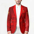 Personalized Gold Coast Suns Blazer Modern Geometric Sports Graphic Style