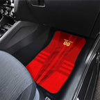 Personalized Gold Coast Suns Car Mats Modern Geometric Sports Graphic Style