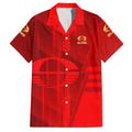 Personalized Gold Coast Suns Hawaiian Shirt Modern Geometric Sports Graphic Style