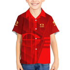 Personalized Gold Coast Suns Hawaiian Shirt Modern Geometric Sports Graphic Style