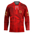 Personalized Gold Coast Suns Hockey Jersey Modern Geometric Sports Graphic Style