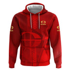 Personalized Gold Coast Suns Hoodie Modern Geometric Sports Graphic Style