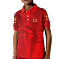 Personalized Gold Coast Suns Kid Polo Shirt Modern Geometric Sports Graphic Style