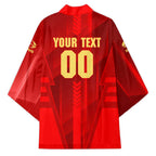 Personalized Gold Coast Suns Kimono Modern Geometric Sports Graphic Style