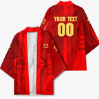 Personalized Gold Coast Suns Kimono Modern Geometric Sports Graphic Style