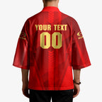 Personalized Gold Coast Suns Kimono Modern Geometric Sports Graphic Style