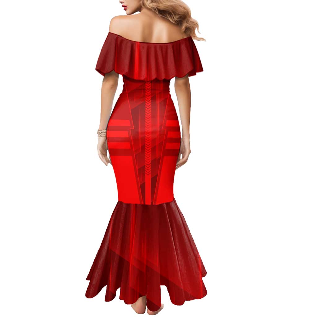 Personalized Gold Coast Suns Mermaid Dress Modern Geometric Sports Graphic Style
