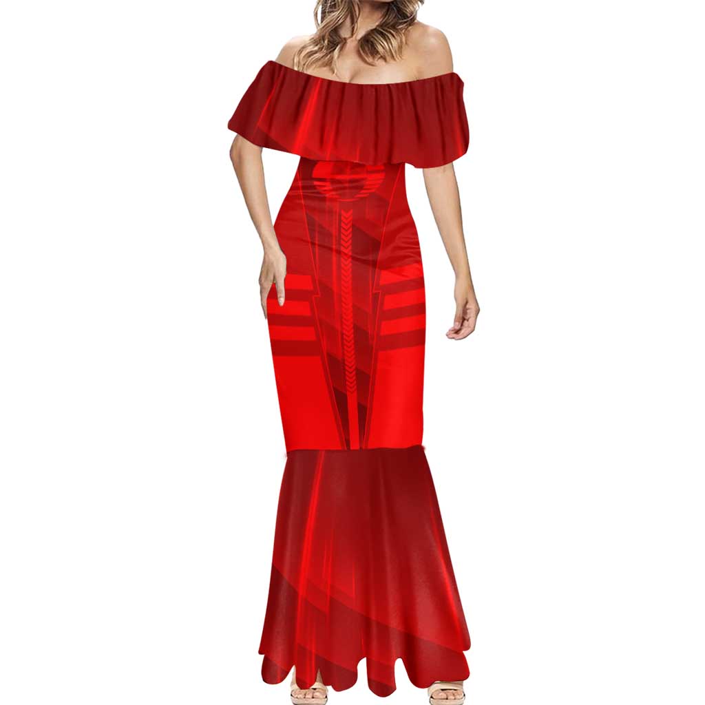 Personalized Gold Coast Suns Mermaid Dress Modern Geometric Sports Graphic Style