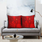 Gold Coast Suns Pillow Cover Modern Geometric Sports Graphic Style