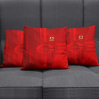 Gold Coast Suns Pillow Cover Modern Geometric Sports Graphic Style