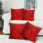 Gold Coast Suns Pillow Cover Modern Geometric Sports Graphic Style