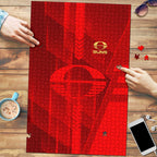 Gold Coast Suns Puzzle Modern Geometric Sports Graphic Style